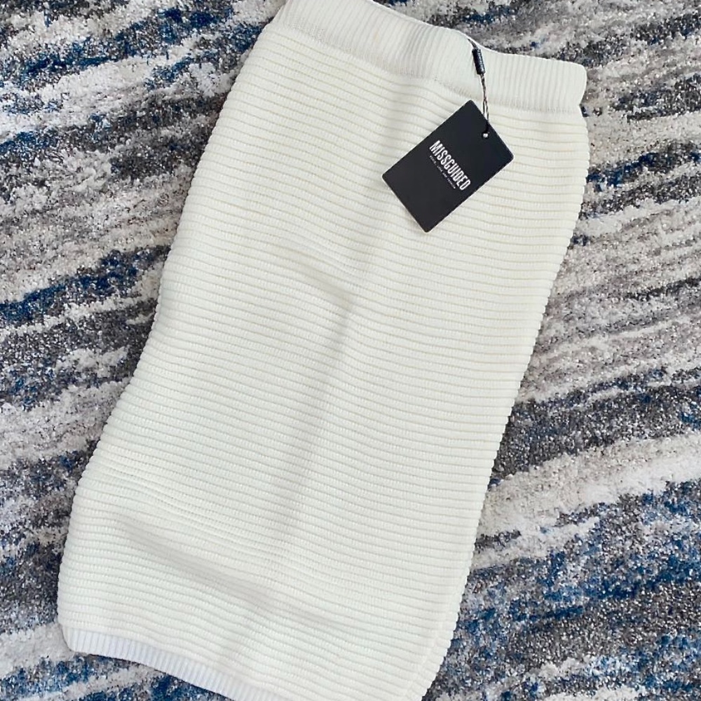 Rib Midi Sweater Skirt